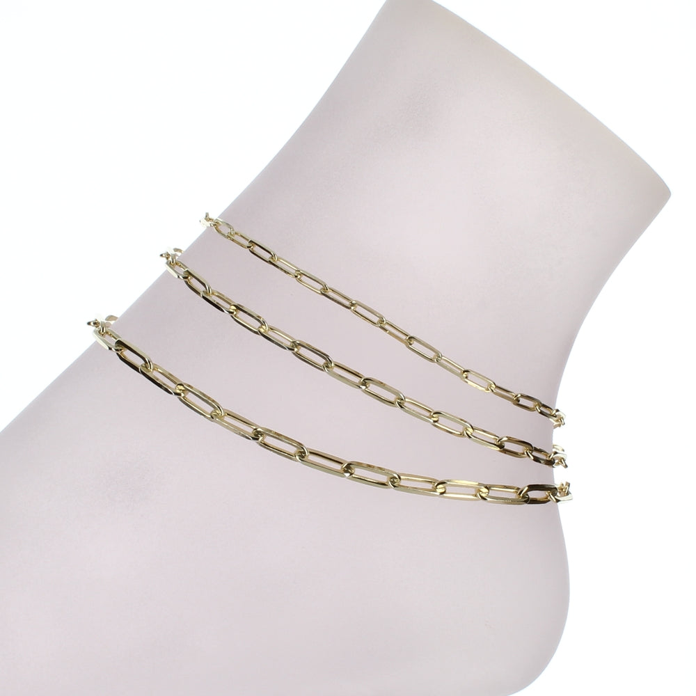 PAPERCLIP ANKLET