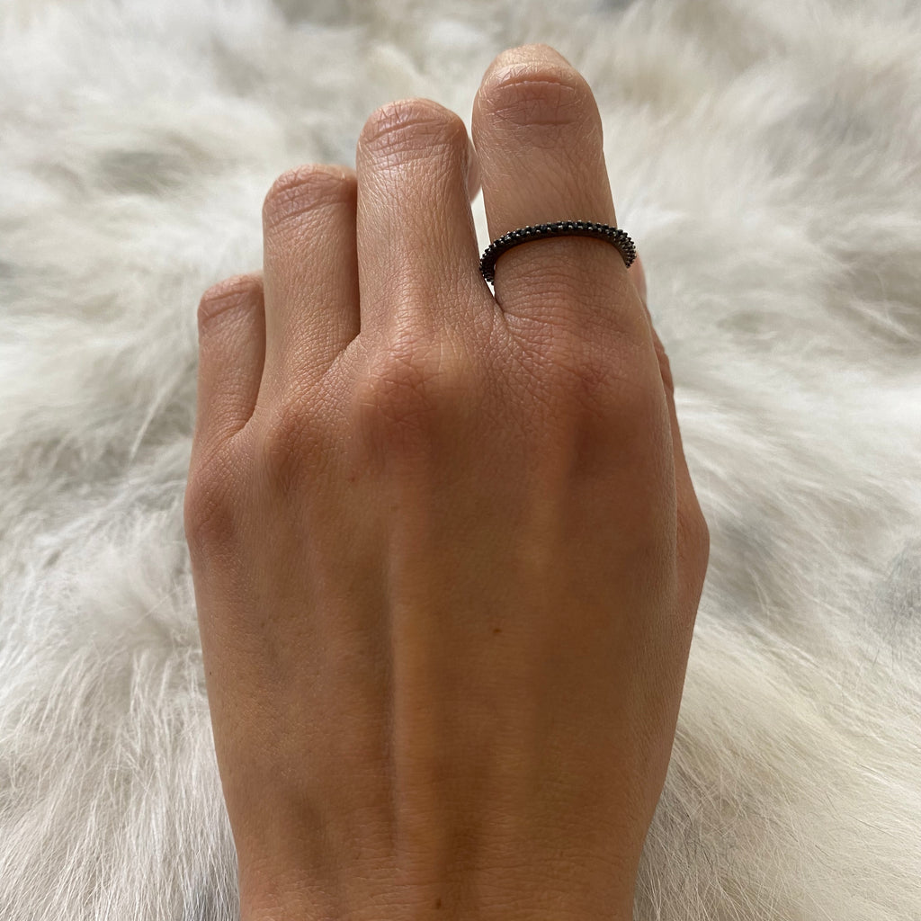 CZ STACKABLE RING